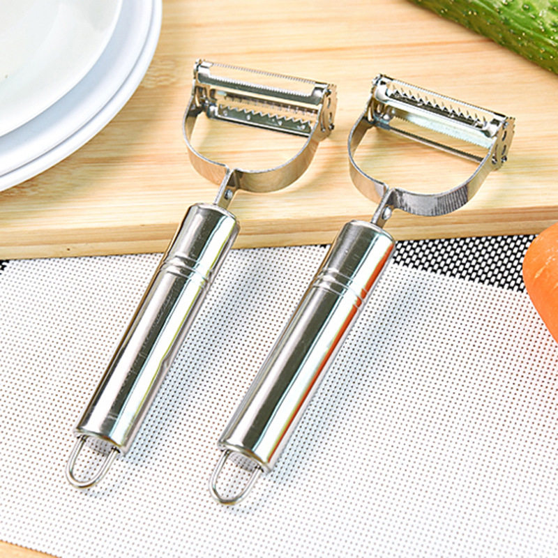 Multifunctional stainless steel smiley peeler peeler peeler potato planer melon fruit cutting running Jianghu hot sale
