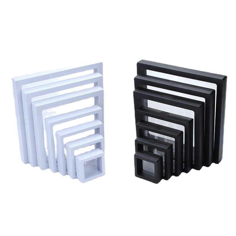 Transparent PE suspension box film jewelry box display box necklace box gift box transparent jewelry gift box wholesale packaging