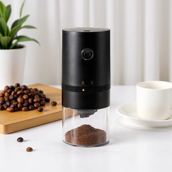 Coffee Bean Grinder Electric Bean Grinder Household Small Coffee Grinder Hand Grinder Coffee Machine Manual Bean Grinder