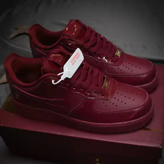 Putian Pure Original Air Force One Af1 Sneakers Retro Versatile Sports Shoes for Men and Women Non-Slip Wear-Resistant Casual Commuting Shoes