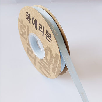 Bow handmade ribbon flower gift box cake ribbon DIY gift polyester ribbon 1cm50 code ribbon supply