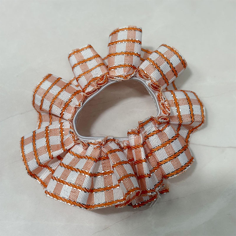 可爱迷你帆布包毛绒玩偶格子包西高地公仔扭棒小狗配饰格子裙娃衣