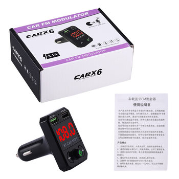 X6 New Car Mp3 Southeast Asia Supply Bluetooth Hands-Free Call A6 Car Player USB Card Radio