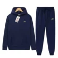 Sweatshirt and sweatpants set [navy blue]
