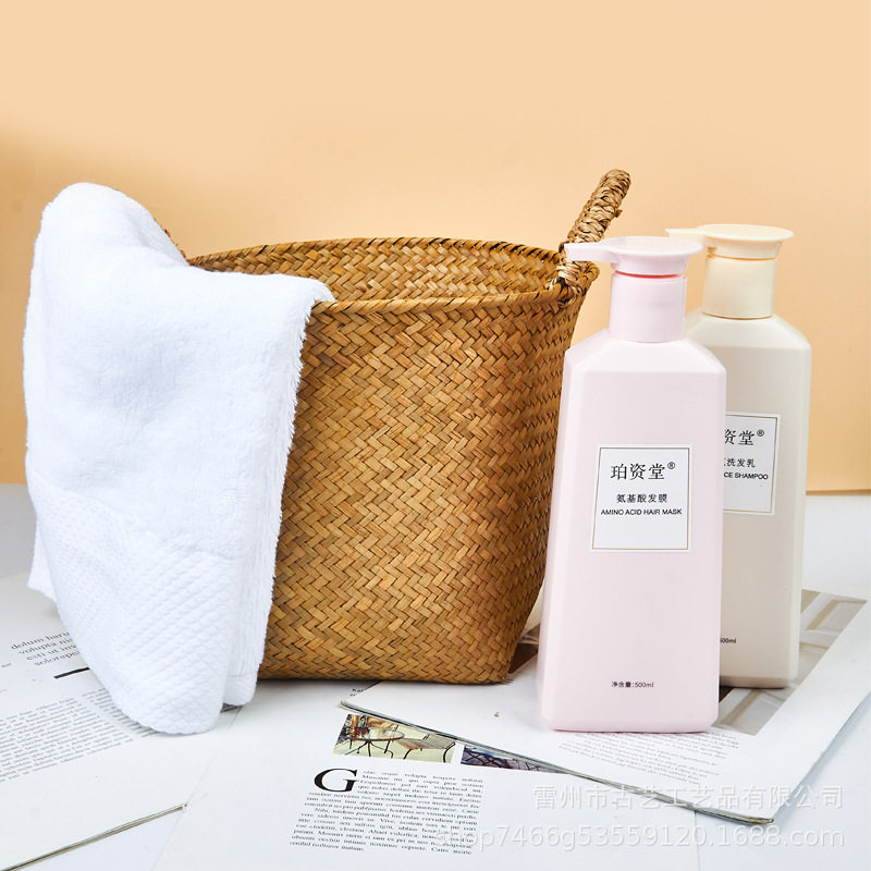 Japanese Style Rattan Woven Dirty Clothes Basket Storage Frame Nordic Household Simple Dirty Clothes Basket Dirty Clothes Basket Toy Storage Basket Laundry Basket