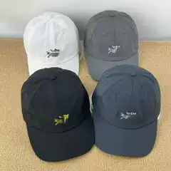 Arc Bird-Themed Quick-Dry Embroidered Sun Hat for Men and Women, Summer Baseball Cap, Hiking Hat, Sun Protection, Versatile, Wholesale
