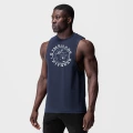 Navy blue + big logo