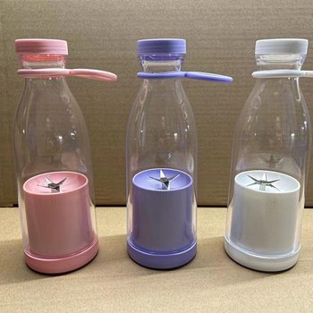 Cross-Border New Electric Juicer Portable Multi-Functional USB Charging Wine Bottle Juicer Cup Fruit Juice Mixing Cup