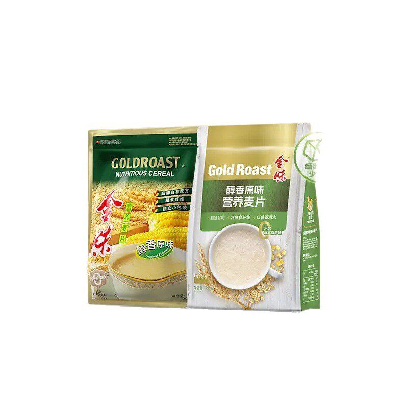 Golden Oatmeal Original Oatmeal Drink Instant Ready-To-Eat No-Cook Mellow Dry Oatmeal Meal Replacement Full Nutritious Breakfast