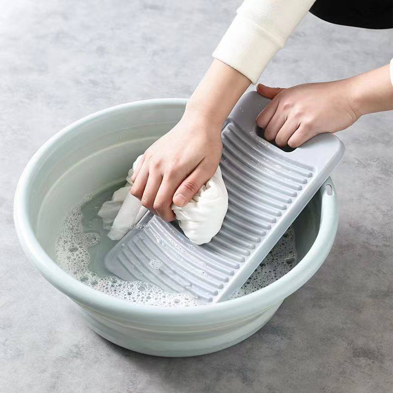 Thickened Washing Board Hand Washing Non-slip Washing Board Mini Household Punishment Dormitory Washing Clothes Washing Board Artifact for Kneeling
