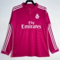 Long sleeve 2014-15 real madrid away game