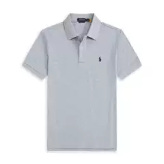 2026 Cross-Border Ralph Lauren Polo Shirt Men's Short-Sleeve Loose Embroidered Turn-Down Collar Men's Clothing