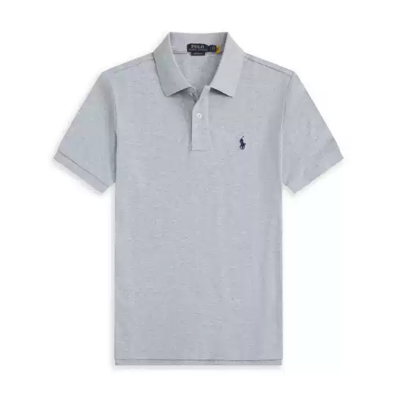 2026 Cross-Border Ralph Lauren Polo Shirt Men's Short-Sleeve Loose Embroidered Turn-Down Collar Men's Clothing