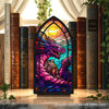 Cross-Border New Product Book Nook Devil's Eye Wooden Bookend Bookshelf Decoration Fantasy Book Corner Decoration