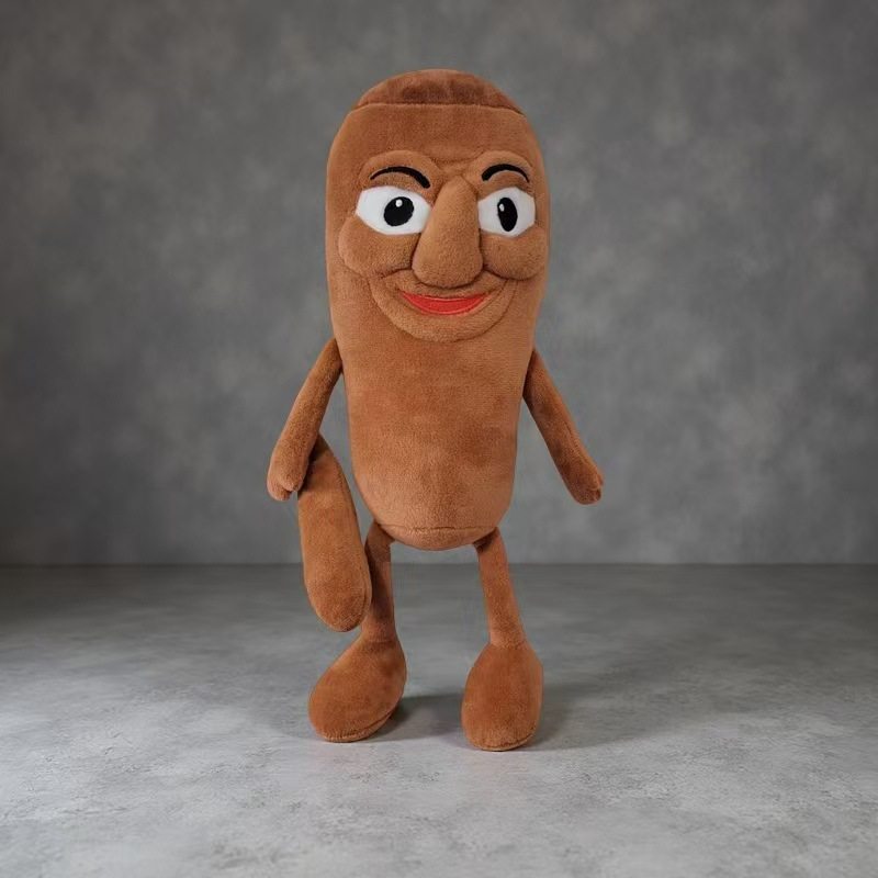 跨境新品tung tung tung sahur 鲨鱼山海经恶搞毛绒玩具娃娃公仔