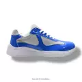 Pra sneakers sapphire blue paint gray mesh