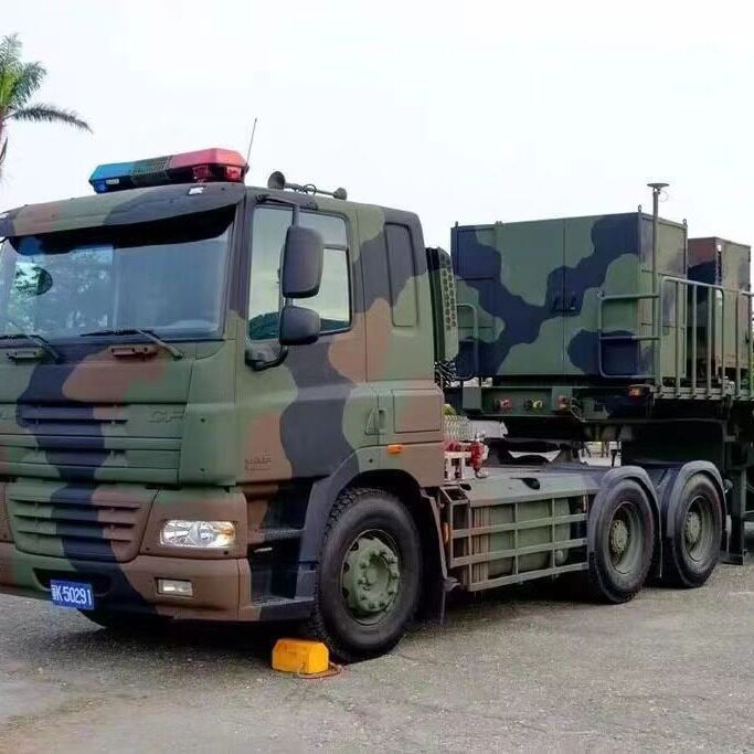 充气导弹车子模型   部队防真车   迷彩防真导弹车子厂家直销