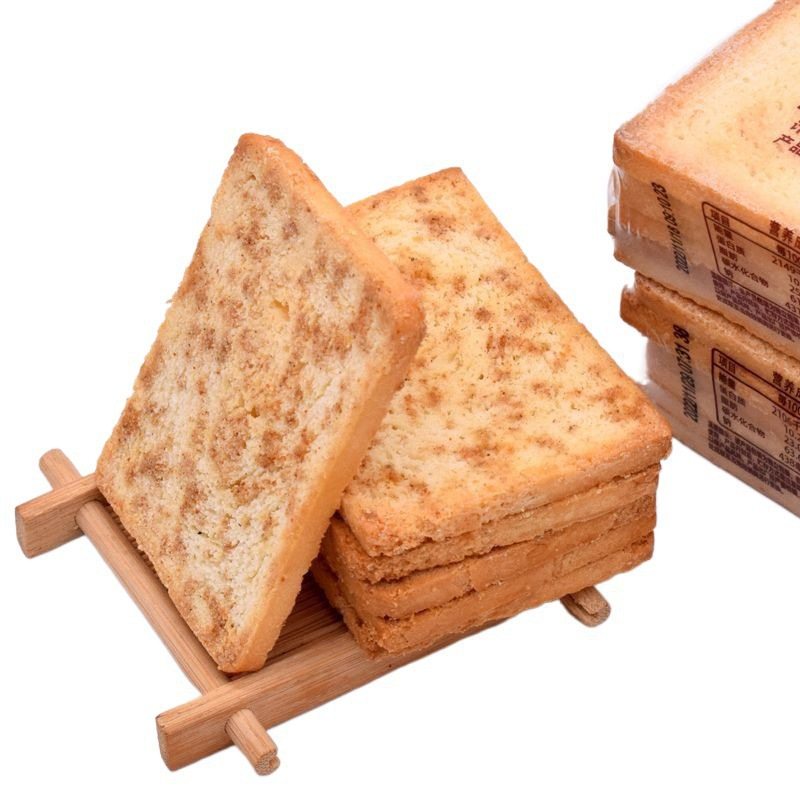 Small Snack Slices Factory Baked Delicious Wholesale Transparent Source Baked Bun Slices Steamed Bun Slices Fragrant Whole Box Bulk Packaging