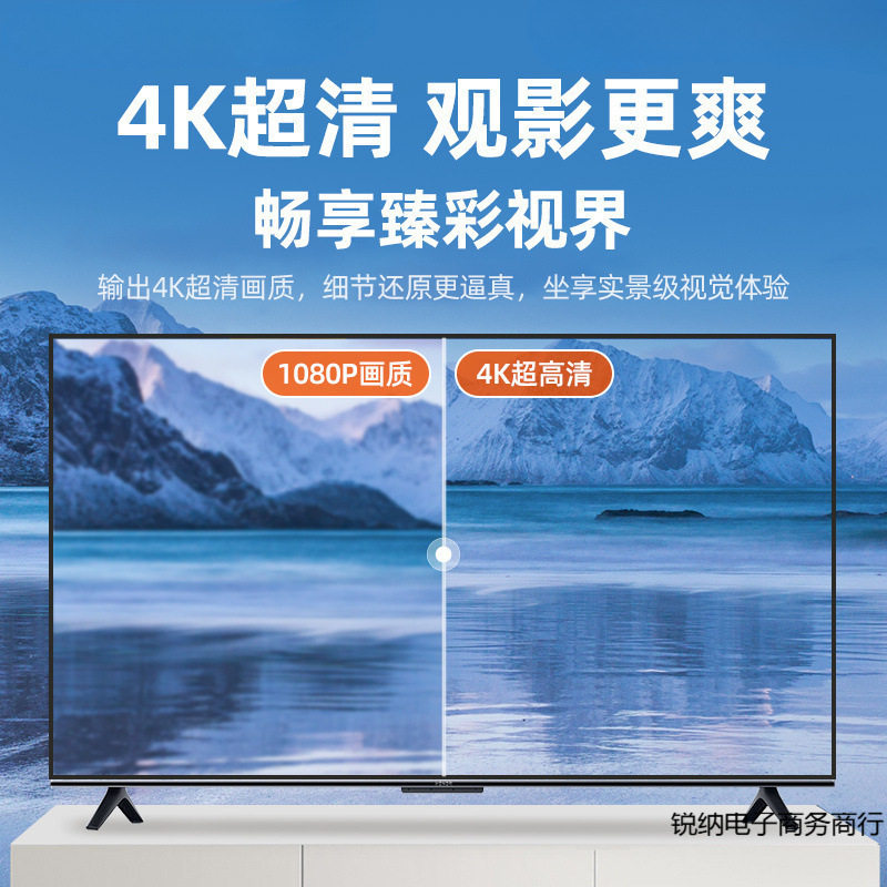 2025 New Network Set-Top Box 4K High-Definition Free Player Wireless Permanent Elderly Full Network Tv Box