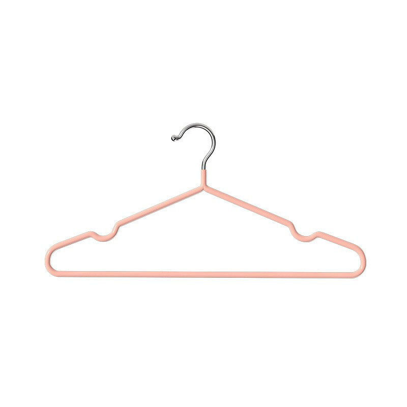 Wholesale Seamless Anti-Slip Thickened Stainless Steel Drying Clothes Hanger Multi-Functional Household Adult Clothes Hanger for Children