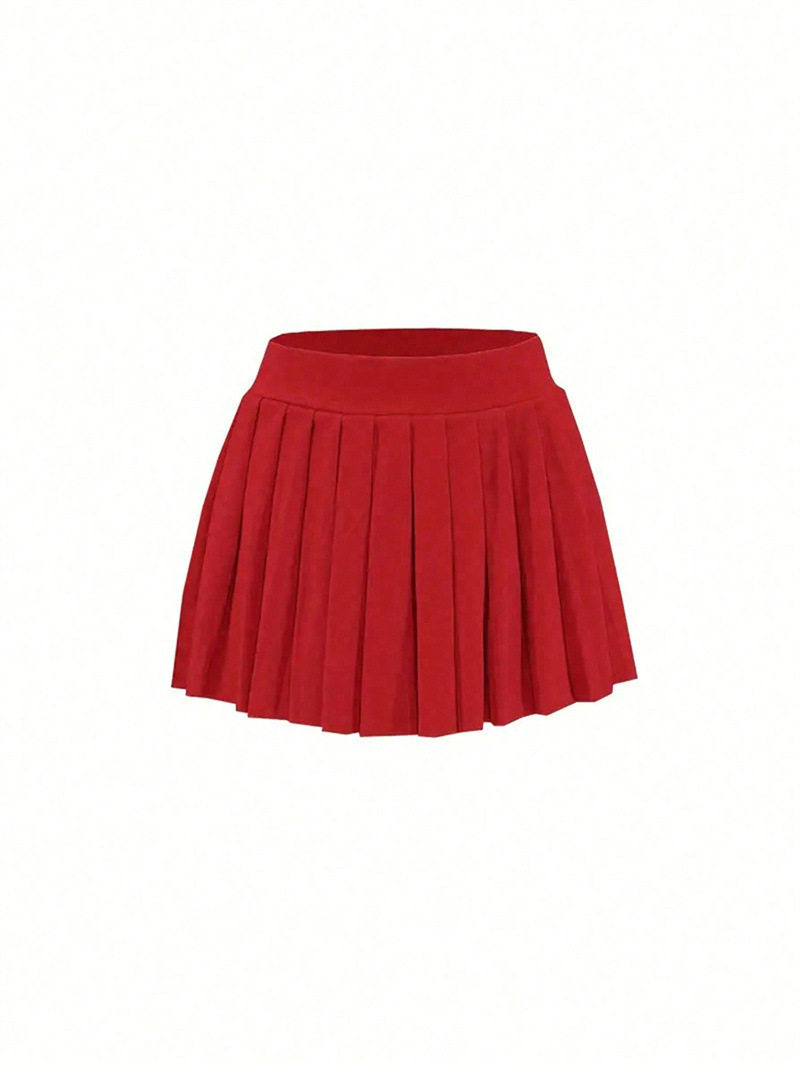 Mini Pleated Skirt Solid Color Sexy Design Summer Fashion Wholesale Available customizable private label