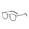 Linde Same-style 2619 Ultra-light Glasses Frame Men's Advanced Sense IP Electroplated Myopia Screwless Full-frame Pure Titanium Glasses Frame