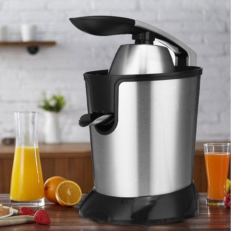 Juice Machine Us Standard 110V Household Stainless Steel Juicer Lemon Orange Pulp Juice Separation Cooking Machine Stainless Steel Material