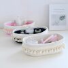 Woven Basket Off-White Rectangular Round Tassel Cotton Rope Storage Basket Sundry Storage Basket Living Room Storage Basket