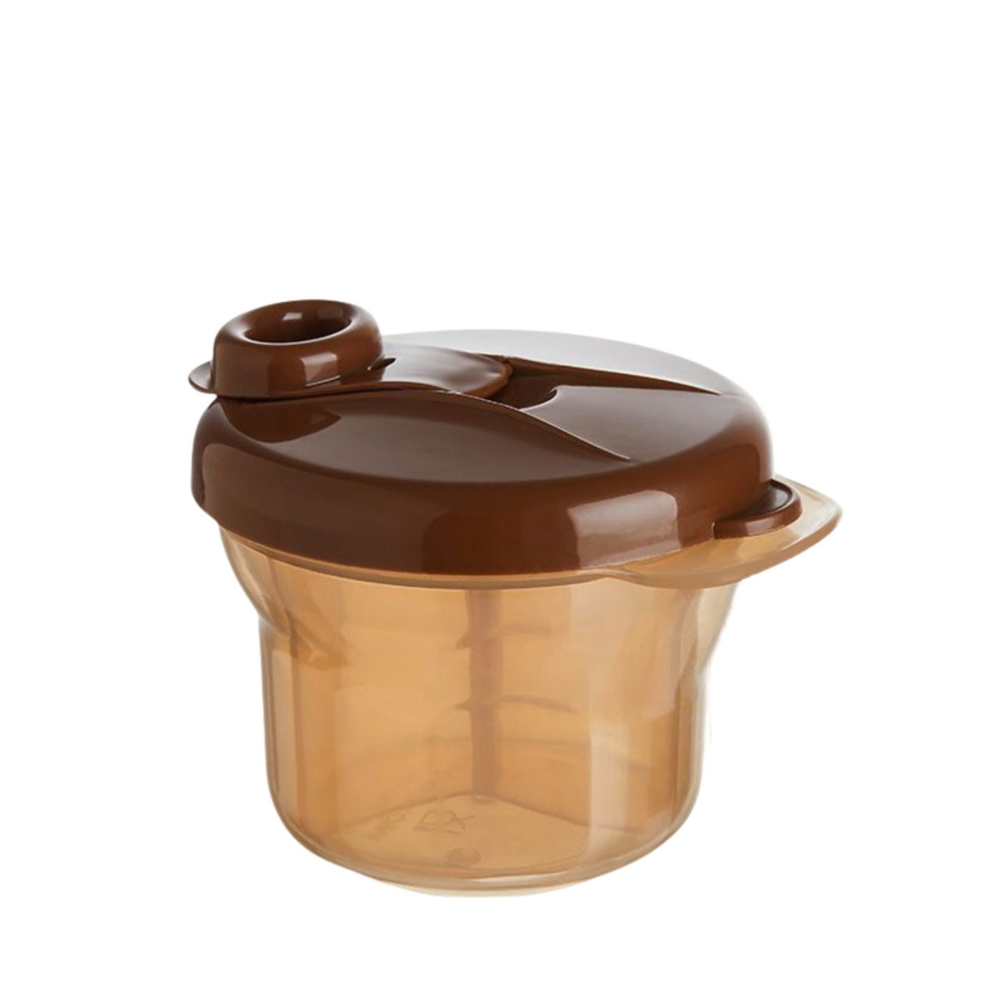 Portable Three-Compartment Rotating Milk Powder Compartment Multi-Layer Storage Box with Lid Moisture-Proof Food-Grade Material Resistant to Falling Snack Box