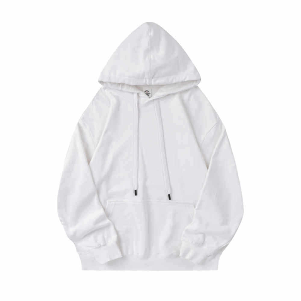 纯棉卫衣定制工作服印logo跨境秋冬套头连帽衫长袖外套文化广告衫