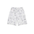Me patchwork plaid shorts/grey and white