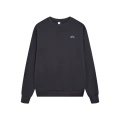 Round neck sweatshirt charcoal gray