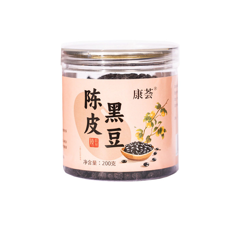 Supports Customization of Ready-To-Eat Dried Tangerine Peel and Black Bean Snacks, Traditionally Steamed, No-Cook, Ready-To-Eat, Office Leisure Snacks Manufacturer