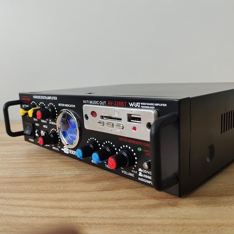 Factory wholesale multi-function Bluetooth power amplifier home card car high-power small HIfi professional power amplifier