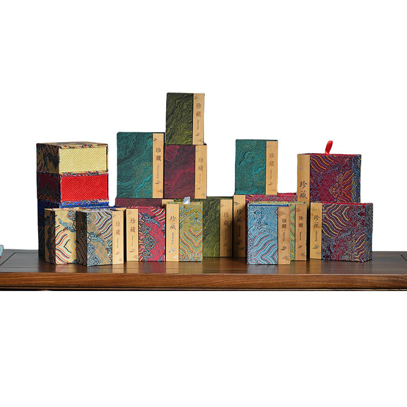 Jewelry Box Brocade Box Bracelet Pendant Jade Jade Packaging Box Necklace Box Gift Box Bracelet Storage Box