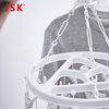 Japanese JSK simple round 15 clip small size rotatable windproof hook plastic hanger inner hanger