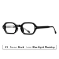 C5 bright black frame anti-blue light