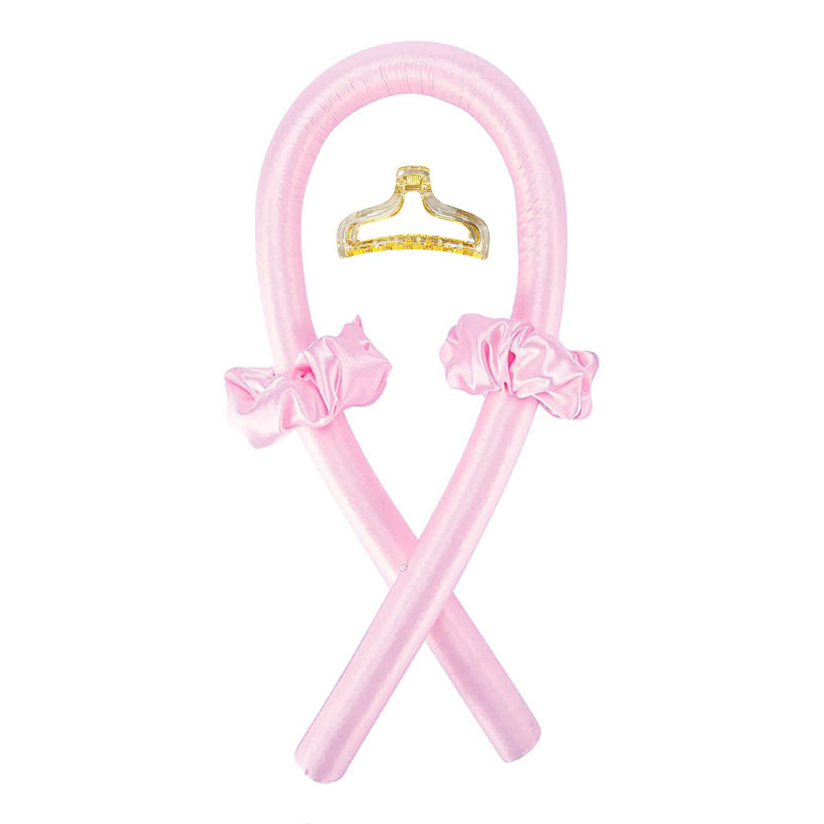 RUDAN Amazon Lazy Sleep Foam Sponge Hair Curler Big Wave Hair Ring Set No Heat Curling Wand