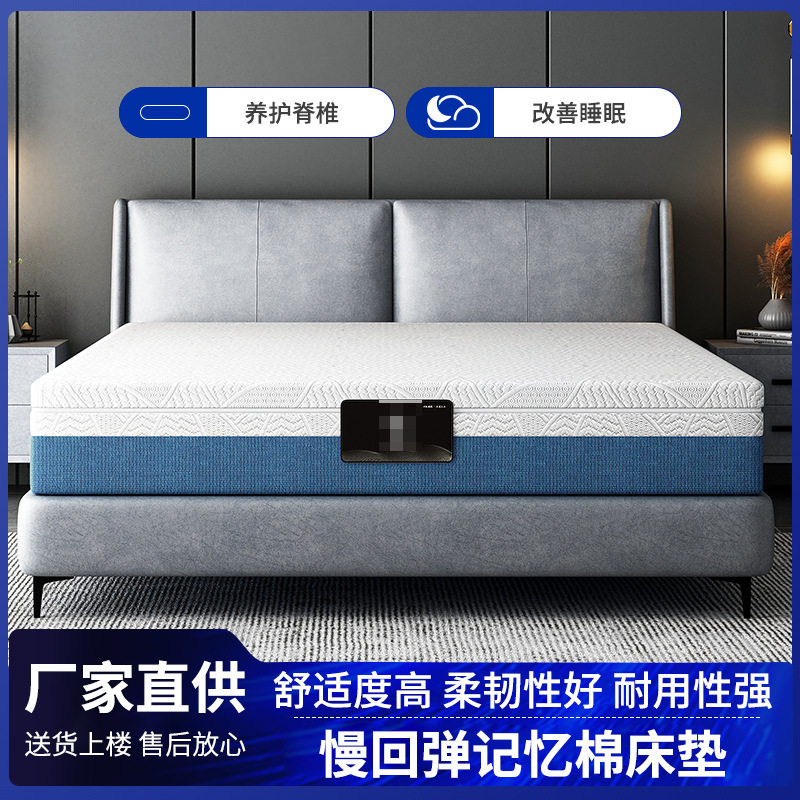 Slow Rebound Memory Foam Mattress, Removable and Washable, Maternity Center Mattress, Source Factory