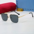 Gold frame black gray