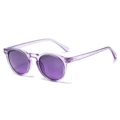 Transparent purple frame purple reflective c51