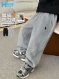 Бренд Haimajia boys tide, осенние спортивные штаны, новинка весны и осени 2025 года, корейская детская одежда для девочек, спортивные штаны, большие детские брюки