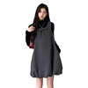 Autumn and Winter New Knitted Versatile Base Layer + Fashionable Korean-Style Bowknot Decorative Floral Vest Dress Set