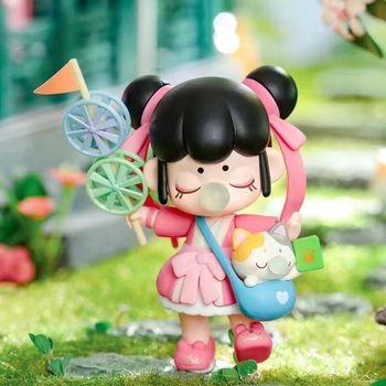 Genuine rolife If you come to Nanci's Year of Gold Hairpin Series Tide Play Hand-held Girl Doll Blind Box Wholesale