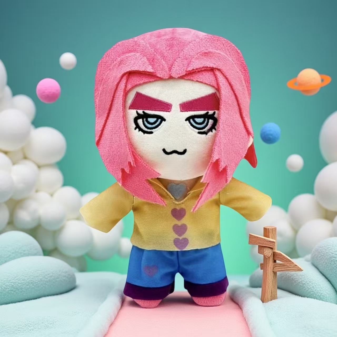 新品kpop demon hunters plush K-POP猎魔女团老虎毛绒玩偶公仔