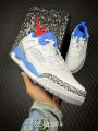 White and blue