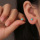 Ювелирные изделия из 18-каратного золота с серебряным покрытием Longfeng Turquoise S925 бирюзовые серьги-пузыри простые и универсальные женские серьги mini 3