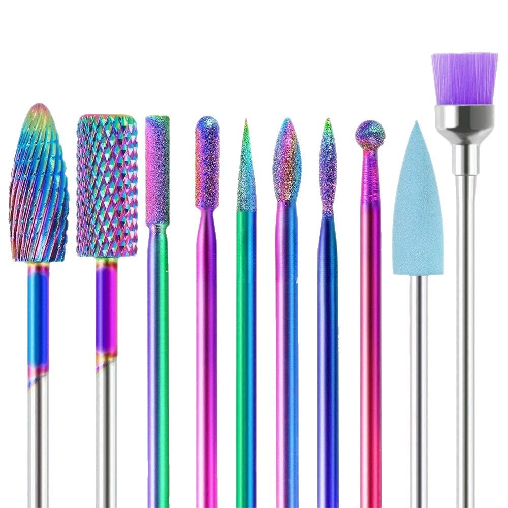 Cross-Border Direct Supply of Russian-Style Pre-Processing Manicure Polishing Head Manicure Polishing Electric Manicure Polishing Machine Tool Set