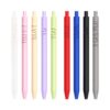 Delshi Stationery Colorful Press DIY Letter Custom Pen Creative Gift Pen Advertising Student Supplies Gel Pen