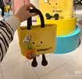 Yellow co-branded handbag